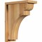 Ekena Millwork Yorktown Rough Sawn Corbel w/Backplate, Western Red Cedar, 6"W x 14"D x 18"H COR06X14X18YOR01RWR - alternate 1